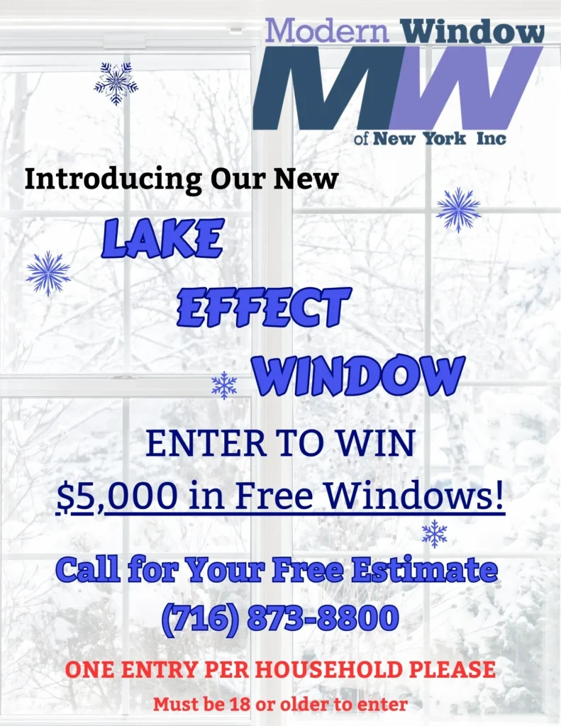 Lake Effect Window contest promotional flyer